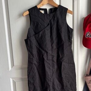 Talbots Linen Sleeveless Dress